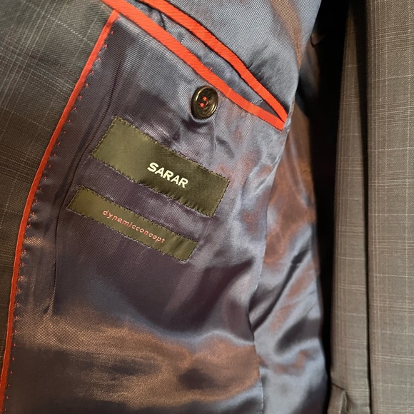 Sarar navy men’s suit - Picture 2 of 8